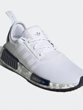 Adidas Originals Women's White Grey Black NMD_R1 Shoes Size 5.5 us GW9476